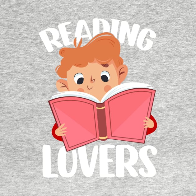 Reading Lovers, Funny Reading by Avando designs